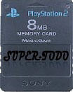 Memory Card 8 Mb Playstation 2 Sony Ps2 Gtía