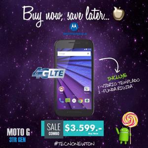 Motorola Moto G3 xtGb - 13mpx - 4G LTE - Quad Core -