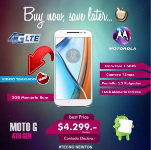 Motorola Moto G4 XT - Octa-Core 1.5GHz - 13mpx -