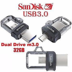 Pendrive 32gb Sandisk mb/s Dual Otg Tablets Celular