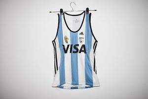 Remera Argentina Mujer Hockey Oficial Leonas Adidas Original