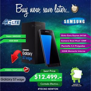 Samsung Galaxy S7 Edge 32gb 4g Lte Pantalla 5.5 - Dual Cam +