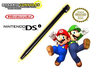 Stylus Nintendo Dsi 3ds Xl Plastico Negro Original Rosario