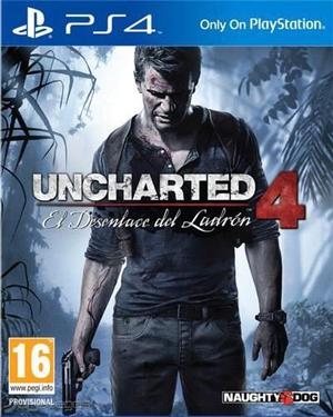 Uncharted 4 ps4 nuevo