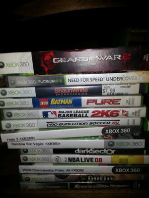 Vendo juegos originales xbox 360