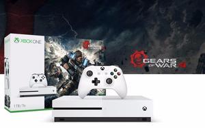 XBOX ONE S 1TB EDICION GEARS OF WAR 4 12 y 18 CUOTAS, LOCAL