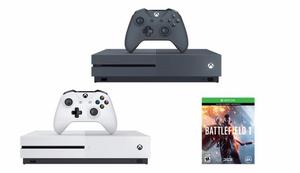 XBOX ONE S 500GB BATTLEFIELD 1!! 12 Y 18 CUOTAS, LOCAL