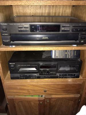 Compact disc Technics Mash y Pasacasets Doble Technics