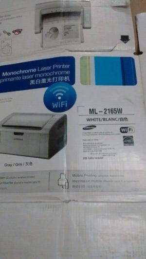 Impresora láser monocromo. Samsung ml w. Inalámbrica