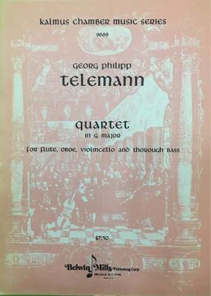 Telemann Quarteto Flauta, Oboe, Violonchelo Y Bajo Continuo