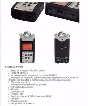 Zoom H4n Sp Grabador Portatil Digital Stereo Profesional