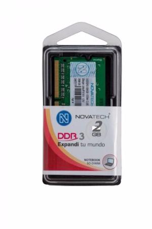 MEMORIA RAM NOVATECH DDR3 (para notebooks)