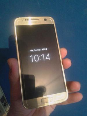 Oportunidad! Samsung s7 Flat Gold 10 días de uso.
