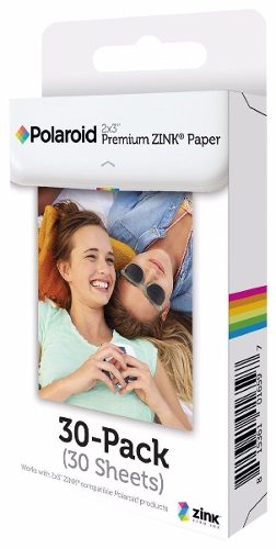 Papel Polaroid Premium Zink 2x3 (pack 30)