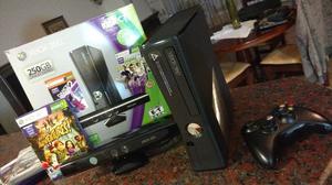 Vendo Xbox 360 Slim 250 Gb en exelente estado + Kinect +