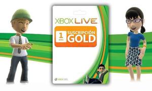 Xbox Live Gold 1 Mes Oferta