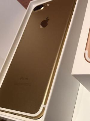 iPhone 7 Plus 32gb Gold Libre Completo Caja y Sin Detalles
