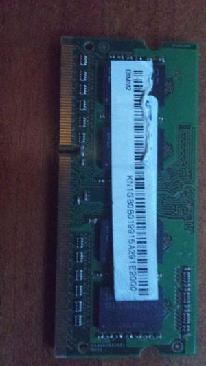 memoria ddr3 1gb, prácticamente sin uso