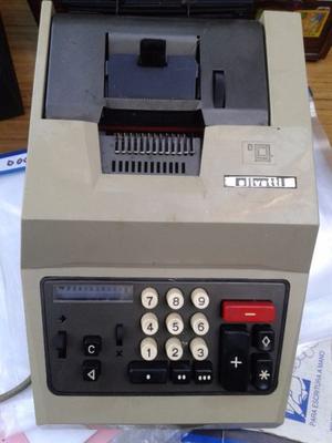 Antigua Calculadora Electronica Olivetti