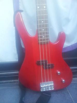 Bajo Eléctrico Washburn Xb100 Warwick Rojo Perfecto Estado