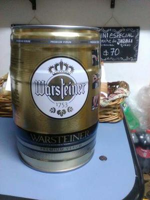 Barril Cerveza 5 L Warstaeiner Original Importada Alemania