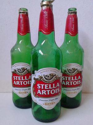Botellas Stella Artois Cerveza 975 Cl Vacias X 12
