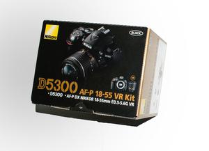 Camara Nikon D Af-p  Vr Kit Nueva En Caja