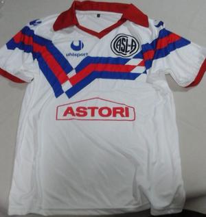 Camiseta Retro San Lorenzo Unisport Blanca