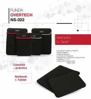 Funda Overtech para Tablet 7 ' Simil Neoprene