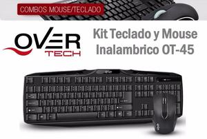 Kit Mouse Y teclado inalambrico Overtech OT45