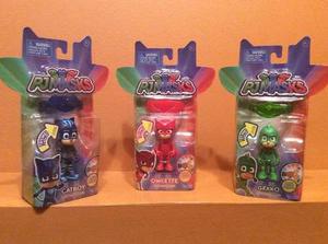 Muñecos C/luz Pj Masks, Heroes En Piyamas! Nuevos En Caja!!