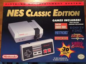 Nintendo Nes Classic Edition Mini Nueva 30 Juegos