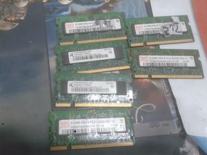 Ram 512 de notebook usada fjncionan perfecto