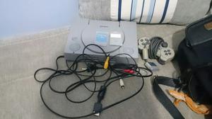 Sony Play Station 1 (one) Con Joystick Memory Cards Y Juego