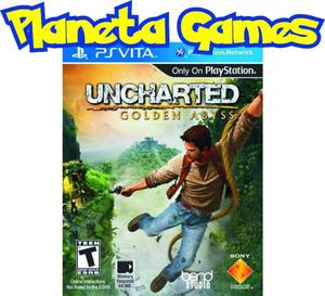 Uncharted Golden Abyss Playstation Ps Vita Fisicos Nuevos