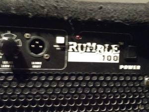 Vendo amplificador de bajo fender rumble 100