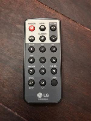 Vendo control remoto para estéreo LG