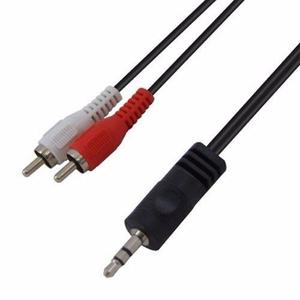 Cable Pin 3.5 Miniplug A 2 Rca 1,5 Metros - La Plata