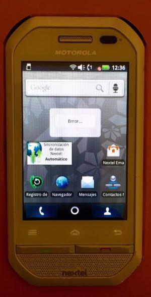 Nextel I867w Motorola - No Toma Señal -