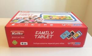TABLET KOLKE FAMILY nueva en caja con garantia