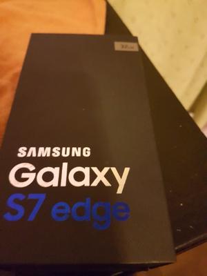 Vendo Samsung liberado nuevo en caja. Sellado. S7 edge
