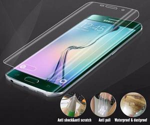 Vidrio Templado Full Cover Galaxy S6 Edge Curvo Transparente