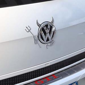Volkswagen Gol Bora Ford Fiat Diablito Calco Para El Logo