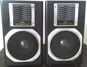 bafles aiwa smx  vias bass reflex