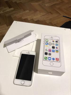 iPhone 5s blanco 16gb impecable