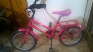 Bicicleta para nena rodado 14