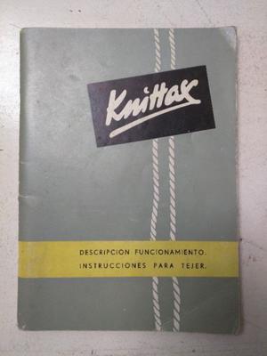 LIBRO KNITTAX DESCRIPCION FUNCIONAMIENTO INTRUCCIONES PARA