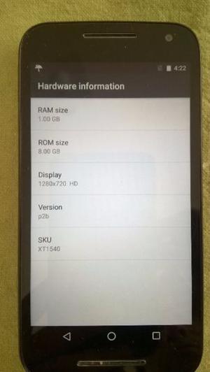 Moto G3 libre de fabrica, banda 4G, LTE