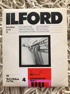 Papel Fotografico Ilford 12,7x17,8cm Byn