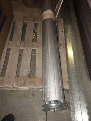 Persina de enrrollar se aluminio inyectado x 2 metros